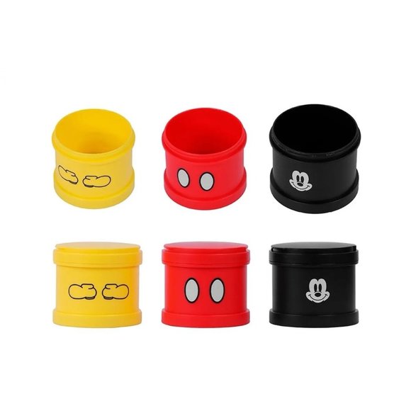 Mickey Mouse Collection Stackable Round Bento box (3 pcs) - Picture 3 of 7